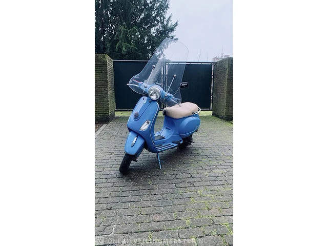 Scooter lx50, vespa, blauw, bouwjaar 2008 - afbeelding 8 van  8