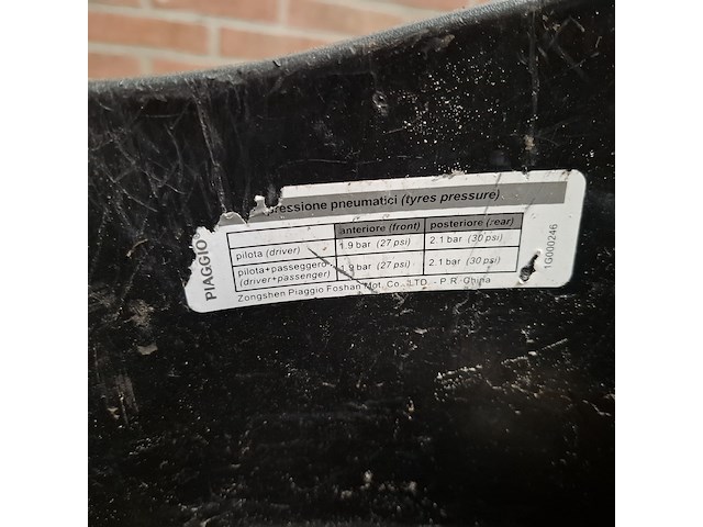 Scooter, piaggio, zip - afbeelding 27 van  36