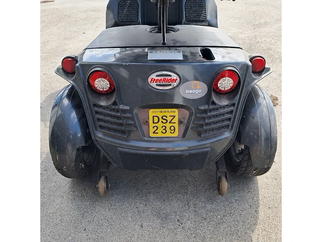 Scootmobiel , freerider, zwart - afbeelding 5 van  18