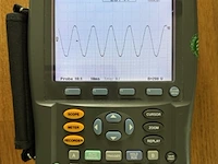 Scope meter, 2 kanaals compleet met koffer, meet probes en snoeren, fluke, 192b , geel - afbeelding 4 van  8