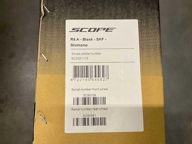 Scope r5.a black skf shimano - afbeelding 2 van  3