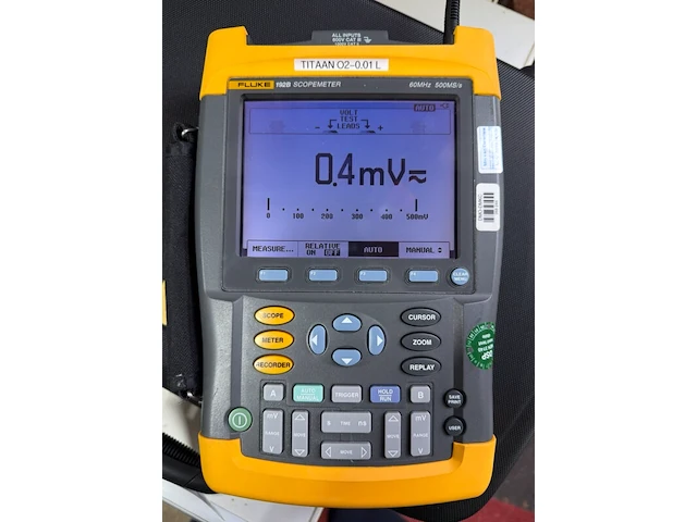 Scopemeter 192 in koffer fluke, 192 - afbeelding 3 van  4