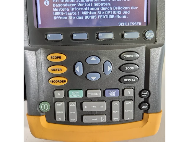 Scopemeter,, fluke, 192b scopemeter - afbeelding 7 van  12