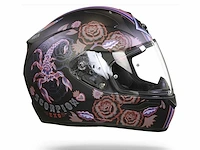 Scorpion exo-390 chica ii matt black-pink integraalhelm (3x) - afbeelding 5 van  6