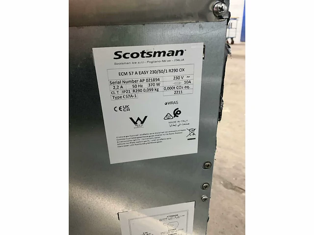 Scotsman c57-1 ijsblokjesmachine - afbeelding 4 van  4