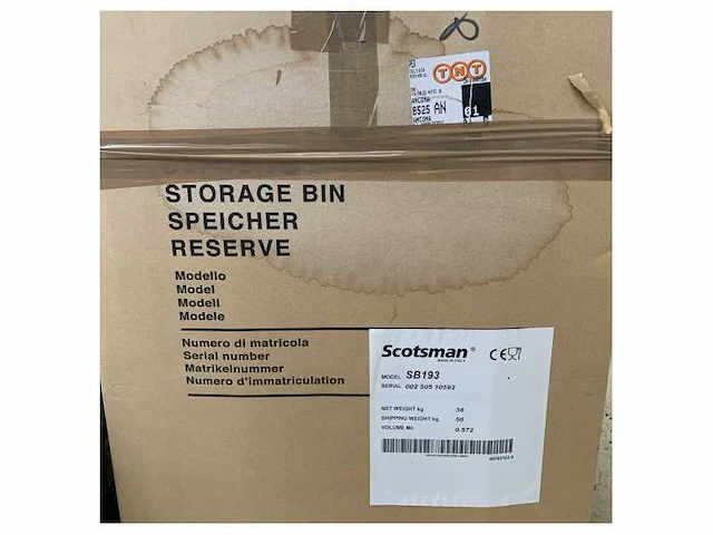 Scotsman sb193 129 kg ice holding tank - afbeelding 5 van  8