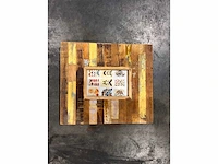 Scrapwood fotolijst 34x30 cm. - afbeelding 1 van  2