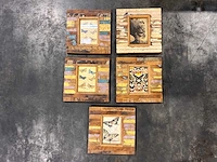 Scrapwood fotolijst (5x) - afbeelding 1 van  4