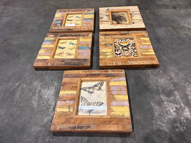 Scrapwood fotolijst (5x) - afbeelding 2 van  4