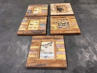 Scrapwood fotolijst (5x) - afbeelding 2 van  4