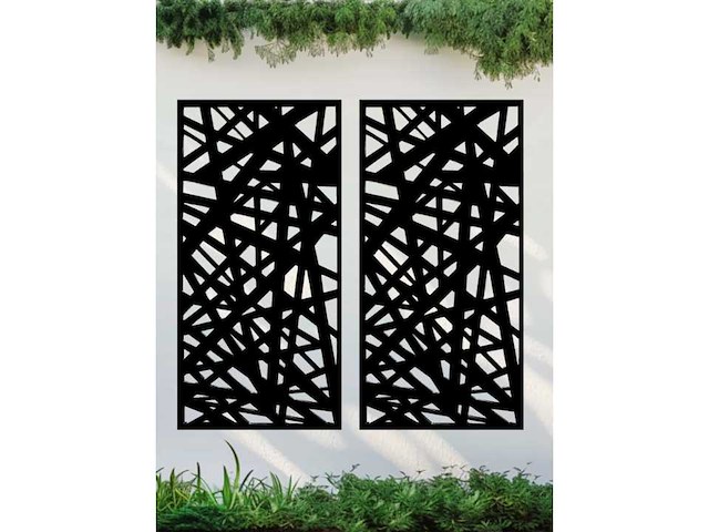 Screens composiet terrasscherm 180x90 cm (2x) - afbeelding 2 van  5