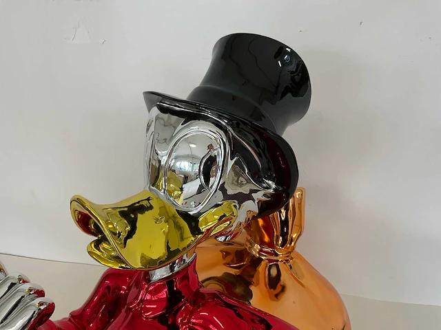 Sculptuur “dagobert duck” - afbeelding 3 van  6