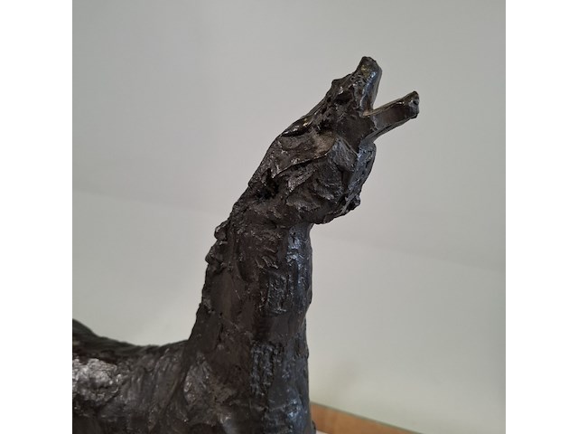 Sculptuur, ger lataster, paard - afbeelding 3 van  8