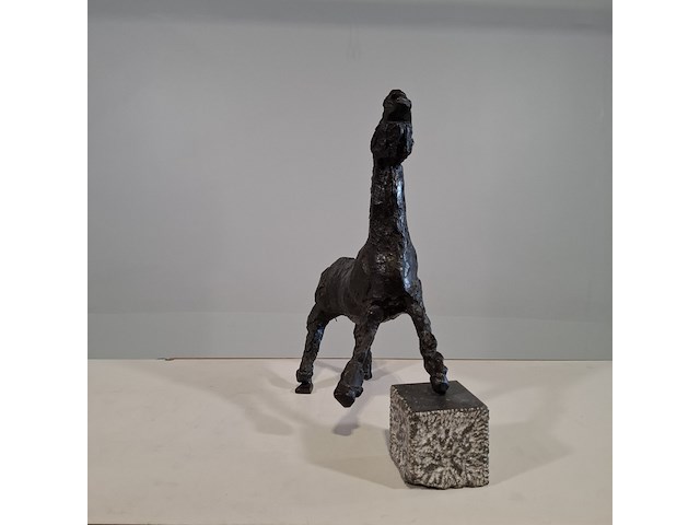 Sculptuur, ger lataster, paard - afbeelding 5 van  8