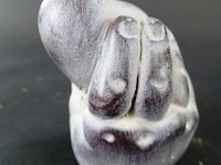 Sculptuur hart in hand - afbeelding 2 van  3