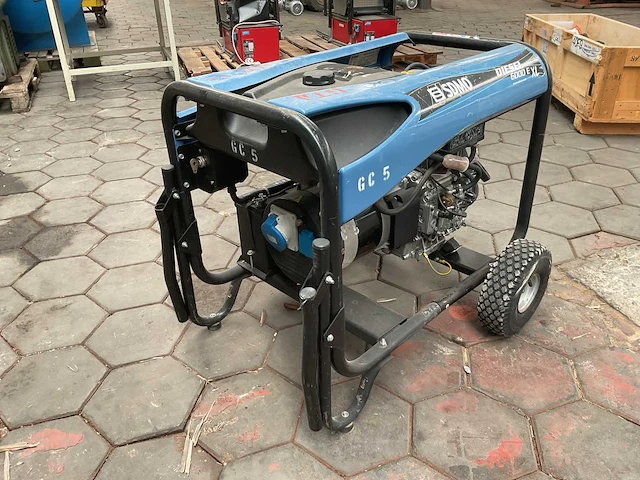 Sdmo 6000exl stroomgenerator - afbeelding 3 van  9