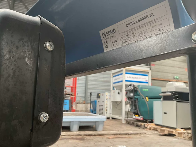 Sdmo 6000exl stroomgenerator - afbeelding 9 van  9
