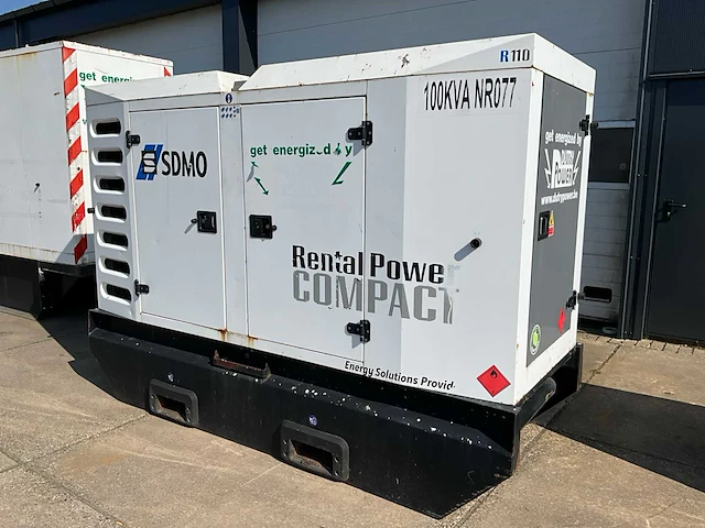 Sdmo r110 stroomgenerator - afbeelding 1 van  16