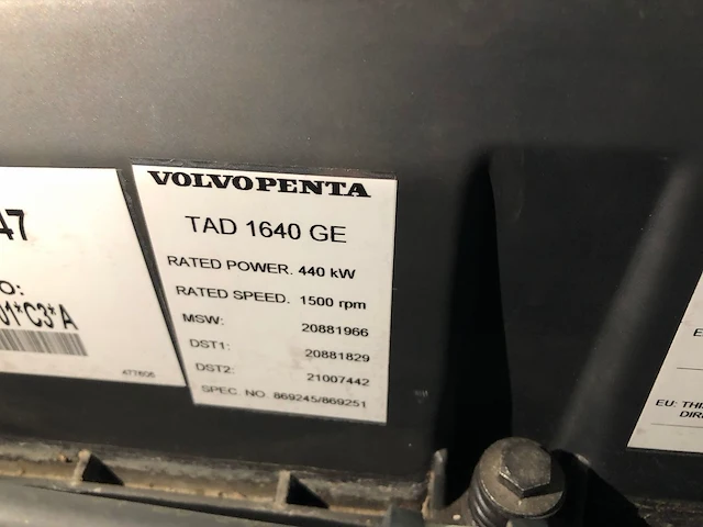 Sdmo volvo penta tad 1640ge noodstroomaggregaat - afbeelding 7 van  32