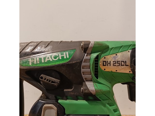 Sds boormachine (accu), hitachi, dh25dl, groen, 2015 - afbeelding 4 van  11
