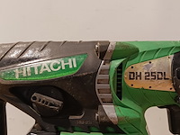 Sds boormachine (accu), hitachi, dh25dl, groen, 2015 - afbeelding 4 van  11