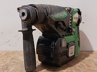 Sds boormachine (accu), hitachi, dh25dl, groen, 2015 - afbeelding 5 van  11