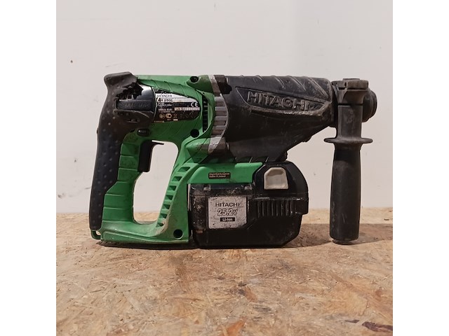 Sds boormachine (accu), hitachi, dh25dl, groen, 2015 - afbeelding 6 van  11