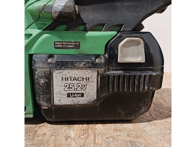 Sds boormachine (accu), hitachi, dh25dl, groen, 2015 - afbeelding 9 van  11