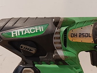 Sds boormachine (accu), hitachi, dh25dl, groen, 2016 - afbeelding 4 van  11