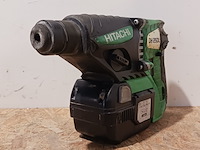 Sds boormachine (accu), hitachi, dh25dl, groen, 2016 - afbeelding 5 van  11