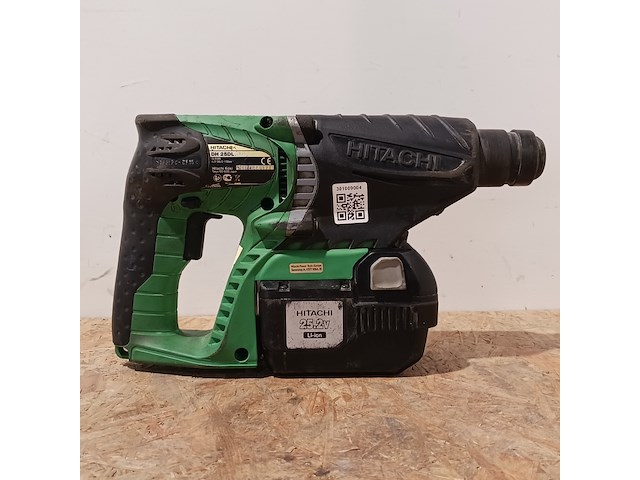 Sds boormachine (accu), hitachi, dh25dl, groen, 2016 - afbeelding 6 van  11