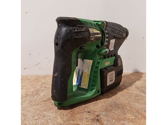 Sds boormachine (accu), hitachi, dh25dl, groen, 2016 - afbeelding 8 van  11