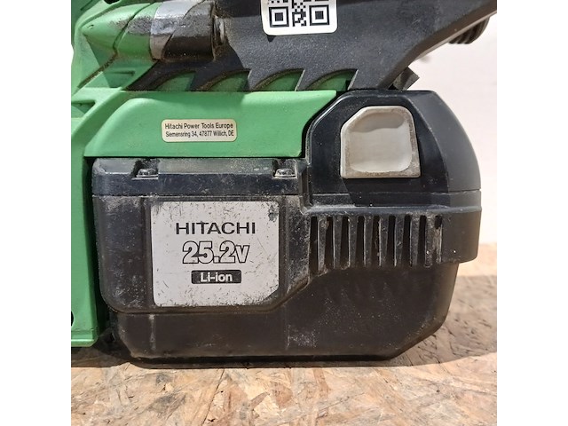Sds boormachine (accu), hitachi, dh25dl, groen, 2016 - afbeelding 9 van  11