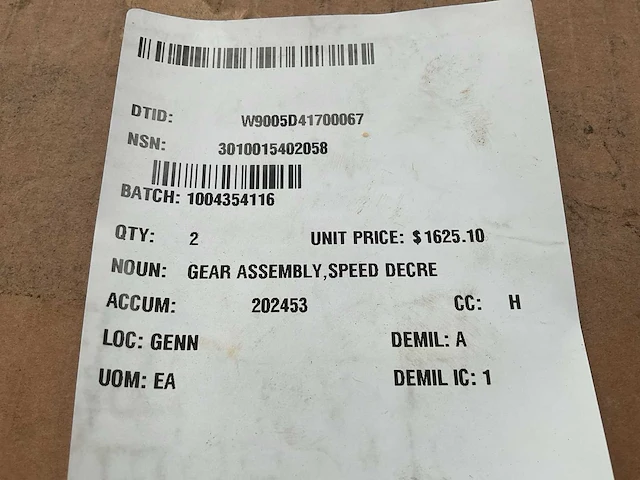 Se encore e26 gear assembly - afbeelding 6 van  6