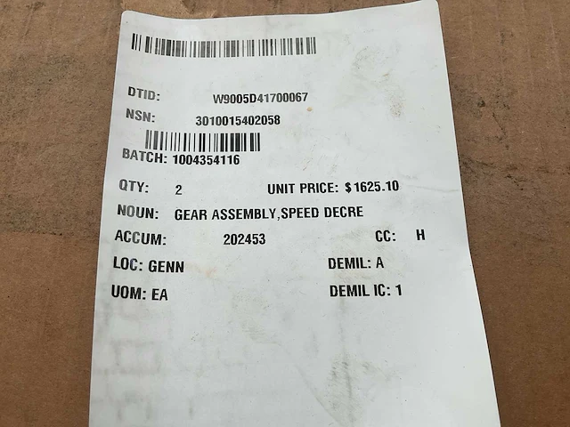 Se encore e26 gear assembly - afbeelding 6 van  6