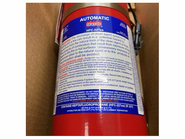 Sea fire nfd 175a automatic fire release fire extuisher - 512-293 - afbeelding 2 van  4