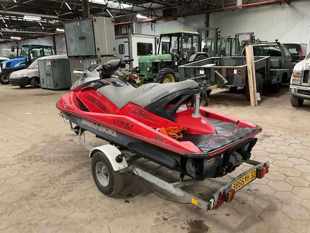 Seadoo gtx 4 tec cobra 66 waterscooter incl trailer - afbeelding 4 van  11