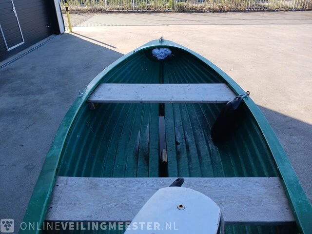 Seafiber 350 inl trailer en johnson 4 pk seafiber, 350, groen - afbeelding 4 van  22