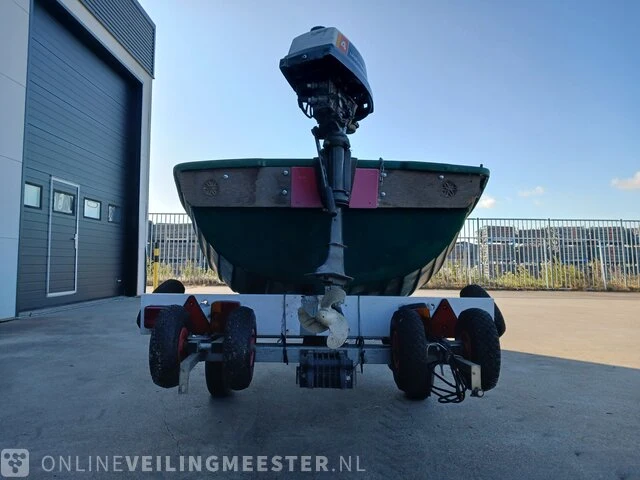 Seafiber 350 inl trailer en johnson 4 pk seafiber, 350, groen - afbeelding 9 van  22