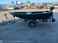 Seafiber 350 inl trailer en johnson 4 pk seafiber, 350, groen - afbeelding 19 van  22
