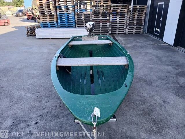 Seafiber 350 inl trailer en johnson 4 pk seafiber, 350, groen - afbeelding 22 van  22