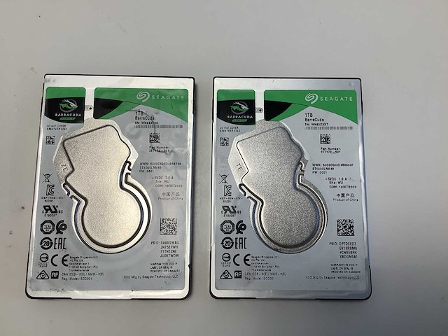 Seagate 1tb barracuda 2.5” interne hardeschijf (2x) - afbeelding 2 van  3