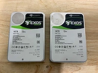 Seagate exos sata interne hdd 16tb (2x) - afbeelding 1 van  3