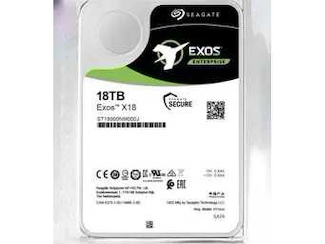 Seagate exos x18 harddisk - afbeelding 1 van  1