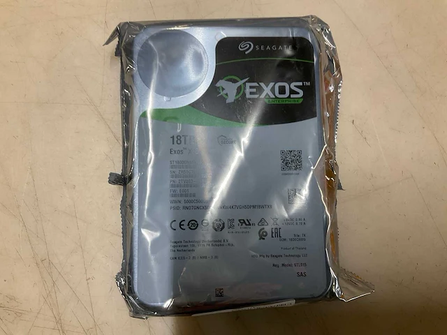 Seagate exos x18 harddisk - afbeelding 2 van  2