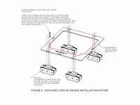 Seakeeper 7 - 9 | m8000 adaptor saddle kit - 90258 - afbeelding 1 van  6