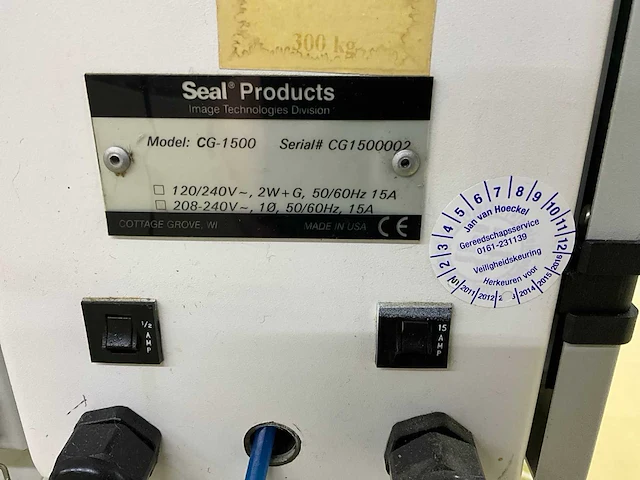 Seal products cg-1500 lamineermachine - afbeelding 7 van  9