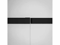 Sealskin acqua 5000 schuifdeur 2-delig voor nis, linkerdeel vast (incl. soft open close systeem) 140x200cm - afbeelding 7 van  10