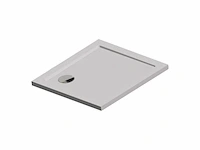 Sealskin douchebak fusion vierkant inbouw 90x90x4 cm - afbeelding 1 van  2