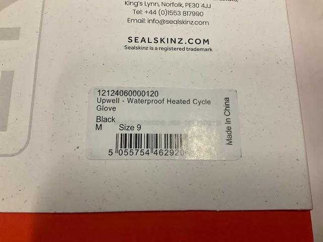 Sealskinz verwarmde handschoenen maat m - afbeelding 6 van  6